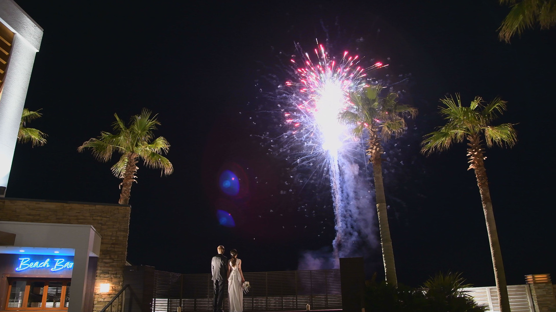 結婚式 撮って出しエンドロール